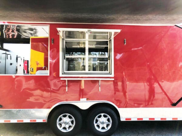 2024 Southern Dimensions 26' Red Concession trailer-Smoker w-Bathroom (SDG-220) - Image 2