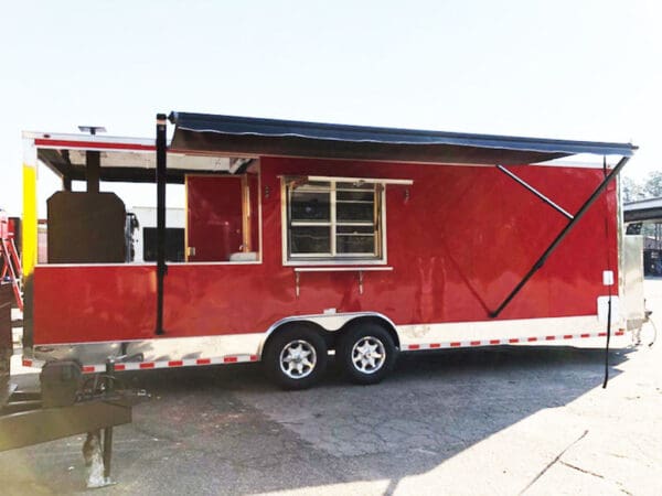 2024 Southern Dimensions 26' Red Concession trailer-Smoker w-Bathroom (SDG-220) - Image 3