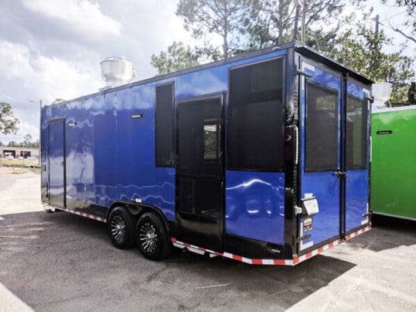 2024 Southern Dimensions BBQ Trailer Deep Blue (SDG-222) - Image 2