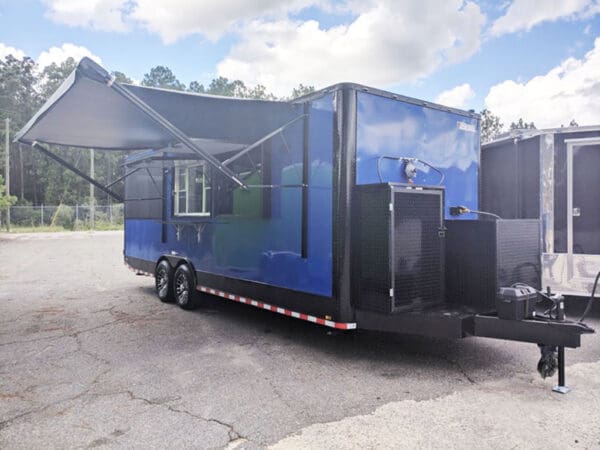 2024 Southern Dimensions BBQ Trailer Deep Blue (SDG-222) - Image 3