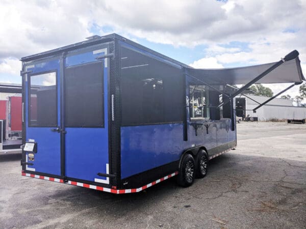 2024 Southern Dimensions BBQ Trailer Deep Blue (SDG-222) - Image 4